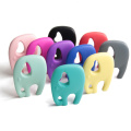 Newly Fashion Elephant Shaped Food-Grade Teether Silicone Teether for Baby